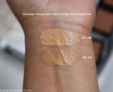 givenchy prisme libre skin-caring glow swatches|PRISME LIBRE SKIN.